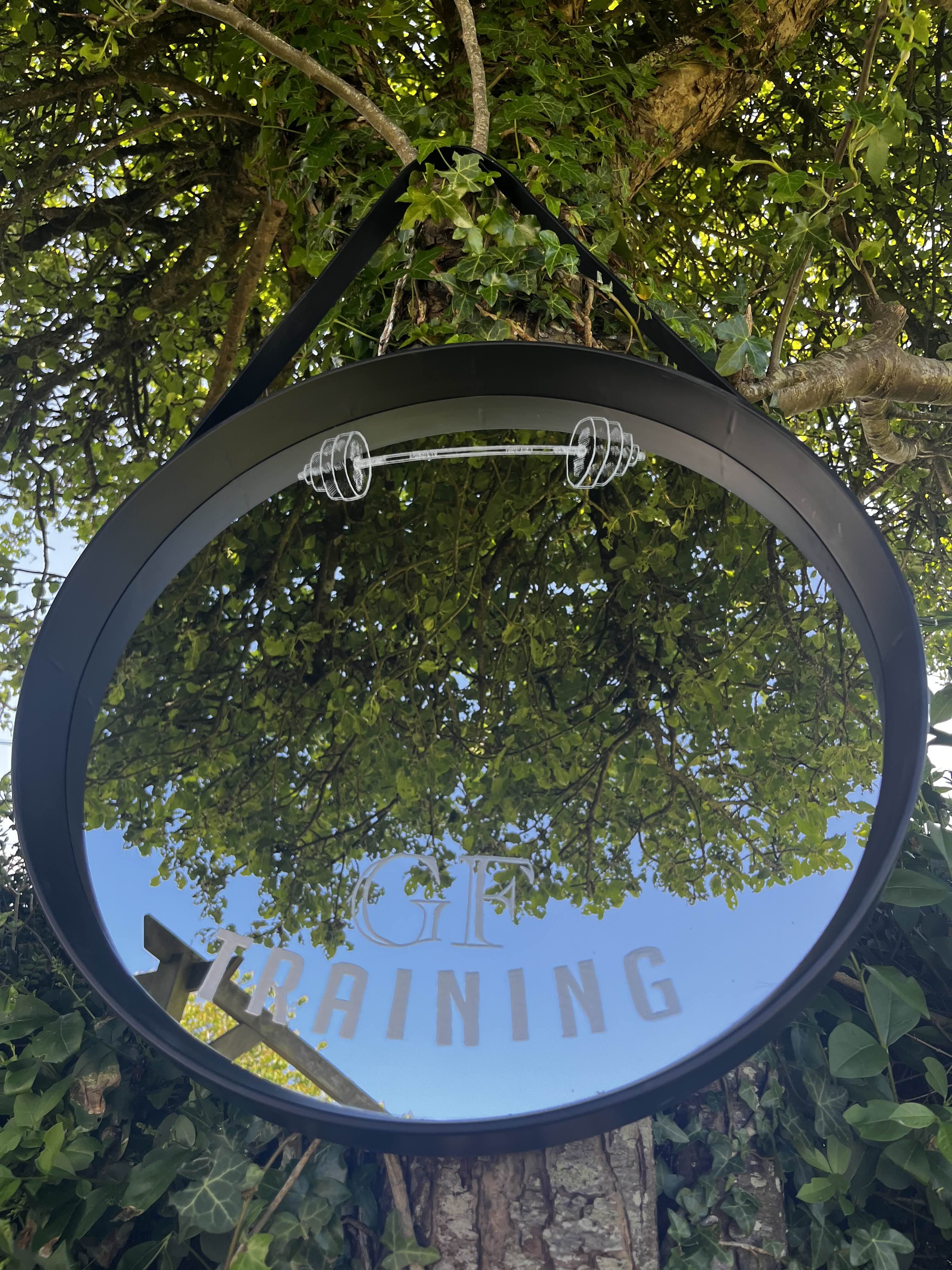 Exemple de miroir personnalisé réalisé par Chokoku